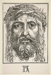 Testa di Cristo coronato di spine