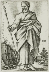 San Tommaso, tavola 7 da I Dodici Apostoli