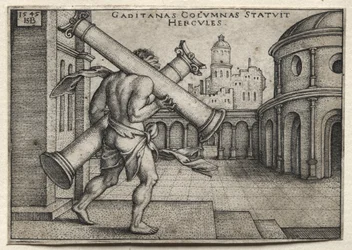 Le fatiche di Ercole: Ercole che porta le colonne di Gades