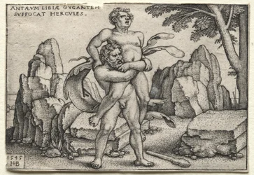 Le fatiche di Ercole: Ercole schiaccia Anteo