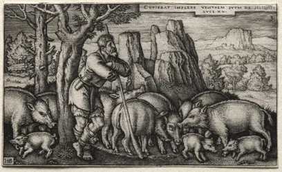 Il figliol prodigo: Custodia dei porci