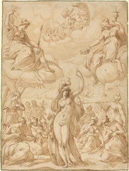 Allegoria di Minerva come Capo delle Muse