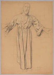 Cristo con le braccia aperte