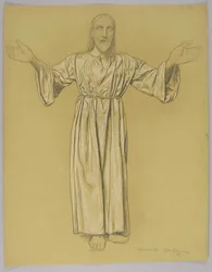 Cristo con le braccia aperte