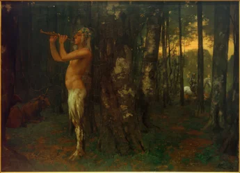 Crepuscolo nel bosco