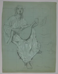Lutnistka (fronte e retro)