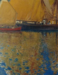 Mattina nel porto di Lussin