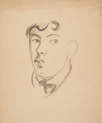 Autoritratto con sigaretta