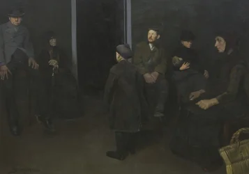I poveri: La sala d