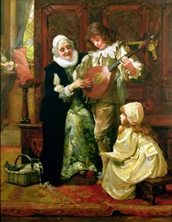 La sua prima lezione di musica