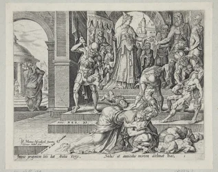 Atalia distrugge la progenie reale