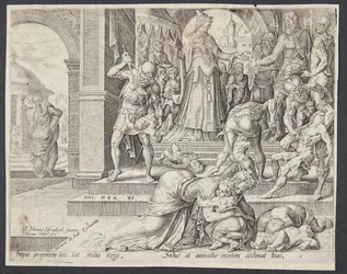 Atalia che distrugge la progenie reale