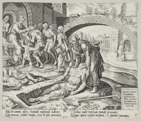 Beati i misericordiosi. Tobia seppellisce i morti, veste i nudi e nutre gli affamati