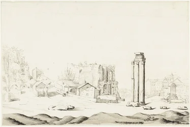 Rovine del Campo Vaccino nel Foro Romano