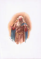Polonio (illustrazione da Amleto)