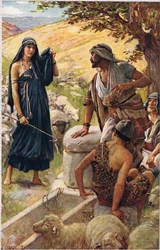 Rachele, illustrazione da 
