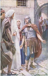 Il centurione, illustrazione da Harold Copping Pictures: The Crown Series, c.1920s