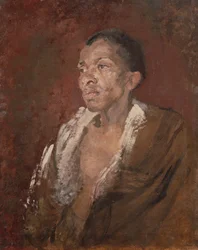 Studio di un uomo nero, ca. 1905