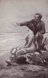 Illustrazione per Il Mistero di Edwin Drood di Charles Dickens