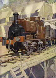 Piccola locomotiva a serbatoio (Saddletank)