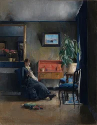 Interno blu, 1883
