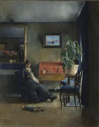 Interno blu