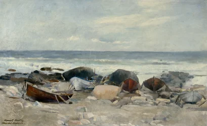 Barche sulla spiaggia, Jæren