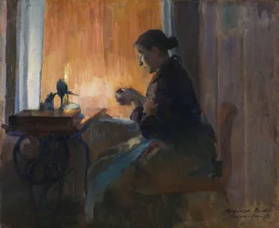 Alla luce della lampada