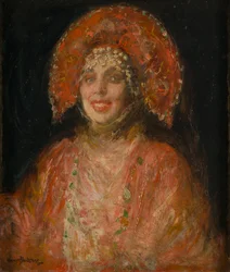 Madame Plevitzskaia, 1927 circa (olio su tela)