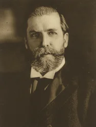 Poster della campagna presidenziale per Charles E. Hughes