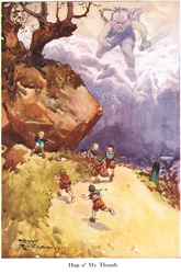 Pollicino, illustrazione da 