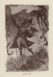 Illustrazione per Barnaby Rudge di Charles Dickens