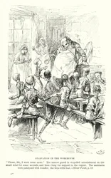 Illustrazione per Oliver Twist di Charles Dickens