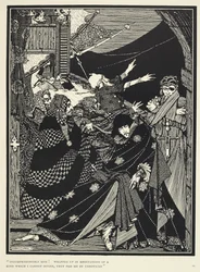 Uomini incomprensibili! Avvolti in meditazioni di un tipo che non posso intuire, mi passano accanto inosservati (illustrazione)