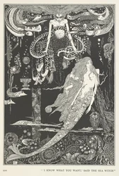 La piccola sirena. "So cosa vuoi," disse la Strega del Mare.