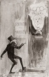 Illustrazione per A Christmas Carol da The Christmas Books di Charles Dickens