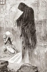 Illustrazione per A Christmas Carol da The Christmas Books di Charles Dickens
