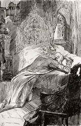 Illustrazione per Il negozio di antiquariato di Charles Dickens