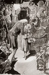 Illustrazione per Il negozio di antiquariato di Charles Dickens