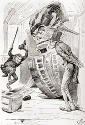 Illustrazione per il romanzo di Charles Dickens The Old Curiosity Shop