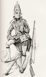 Illustrazione per il romanzo Barnaby Rudge di Charles Dickens