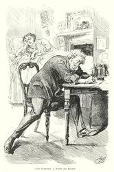 Illustrazione per Grandi Speranze di Charles Dickens