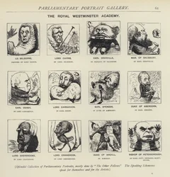 La Royal Westminster Academy - immaginando come i politici potrebbero dipingersi a vicenda