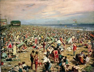 Scena di spiaggia, Coney Island