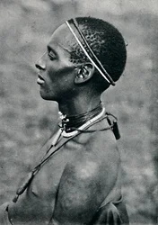 Un Hima da Mpororo, Africa Equatoriale, a ovest del Victoria Nyanza, 1912