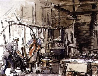 Piegare un pneumatico, il cortile del carradore