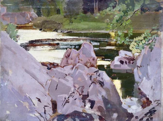 Sera sul fiume