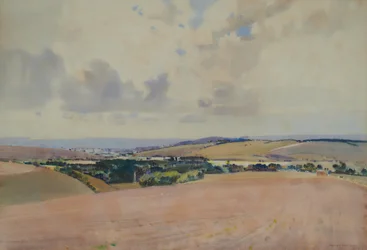 Paesaggio, possibilmente le Downs