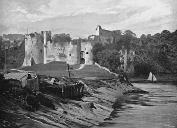 Castello di Chepstow, c1896