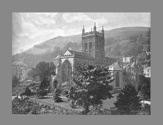 Chiesa Priorale, Great Malvern, c1900